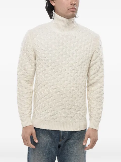 Paolo Pecora cable-knit turtleneck sweater
