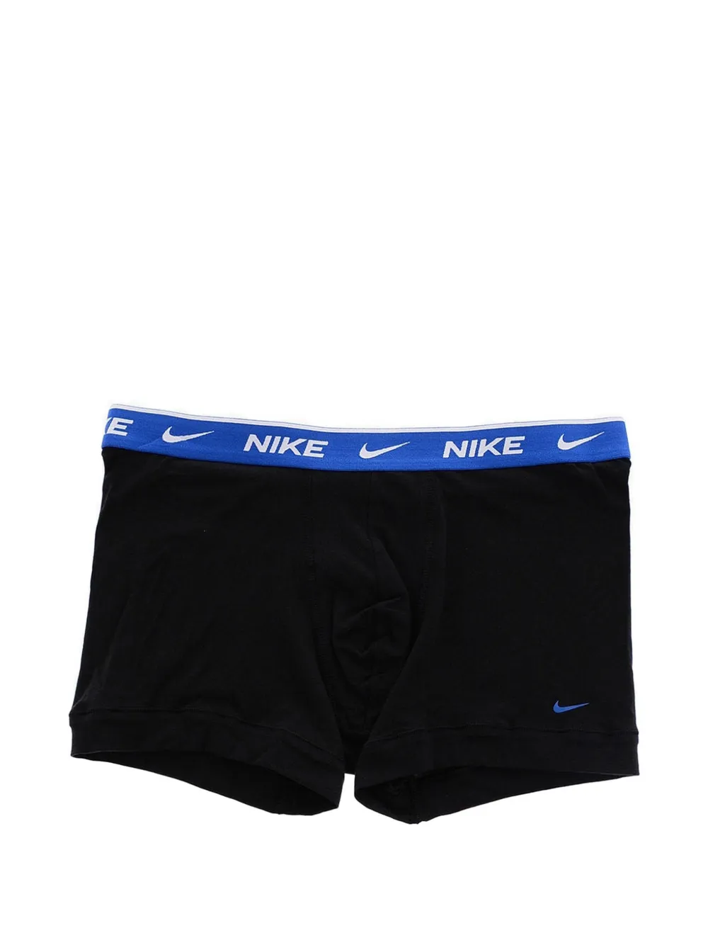 Nike logo-waistband boxers (set of two) Zwart