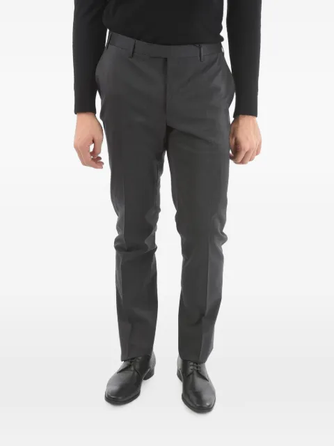 Corneliani hook-and-zip-fastening trousers