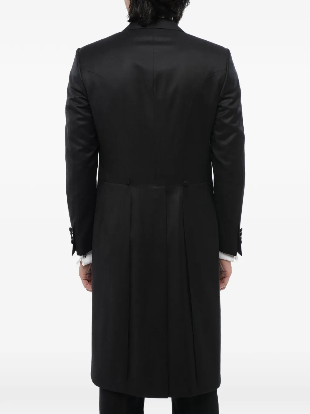 Corneliani Mantua peak-lapel jacket Zwart