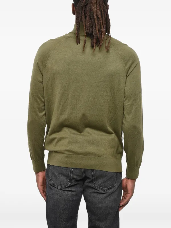 Diesel ジップアップ カーディガン | グリーン | FARFETCH JP