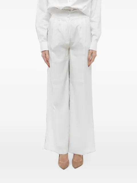 Hebe Studio The Girlfriend pleated palazzo pants
