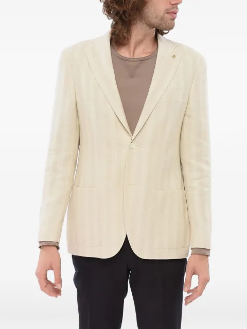 Corneliani striped single-breasted blazer