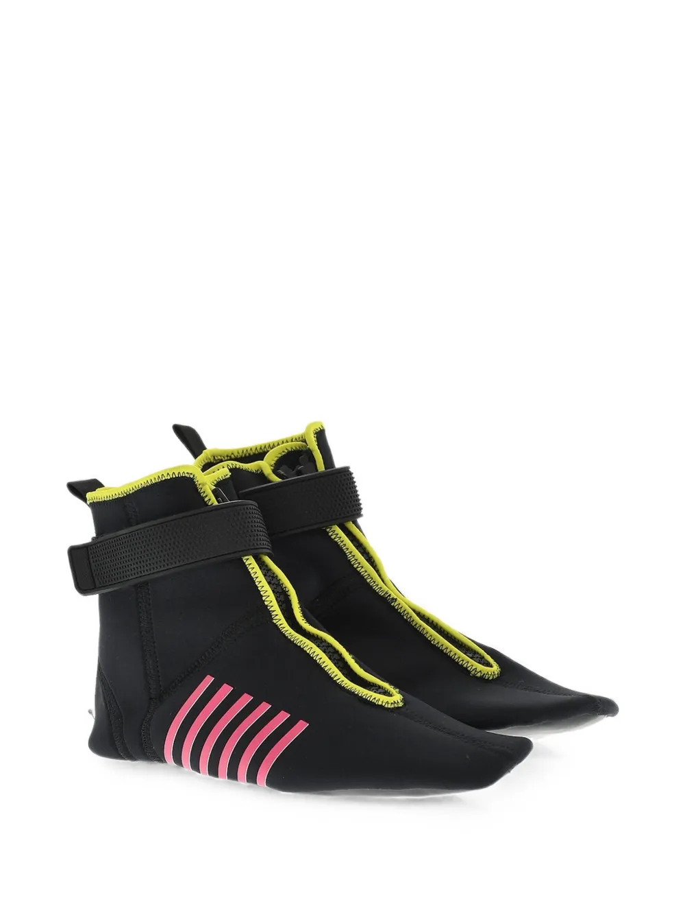 DSQUARED2 Wave touch-strap high-top sneakers Zwart