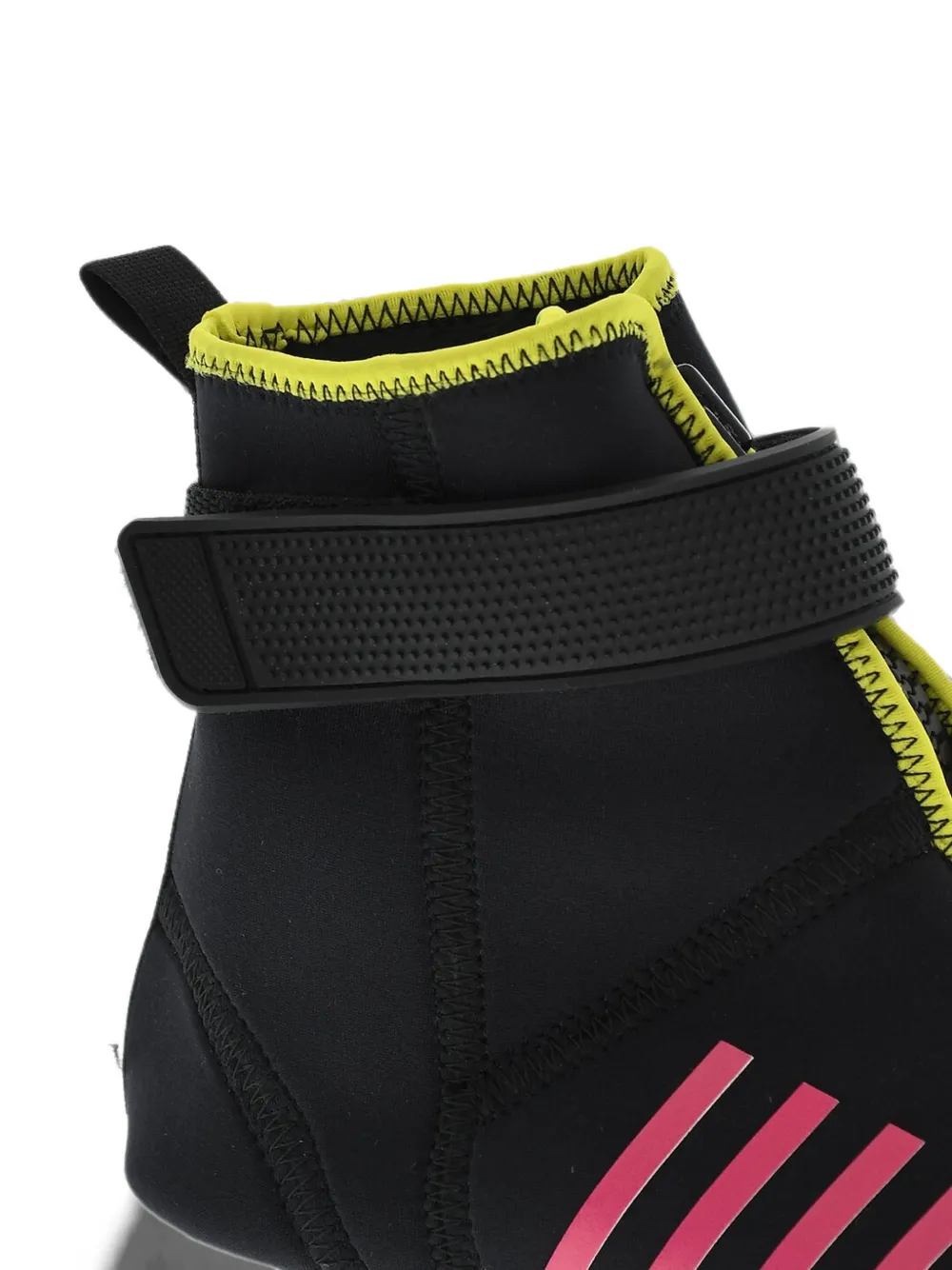 DSQUARED2 Wave touch-strap high-top sneakers Zwart