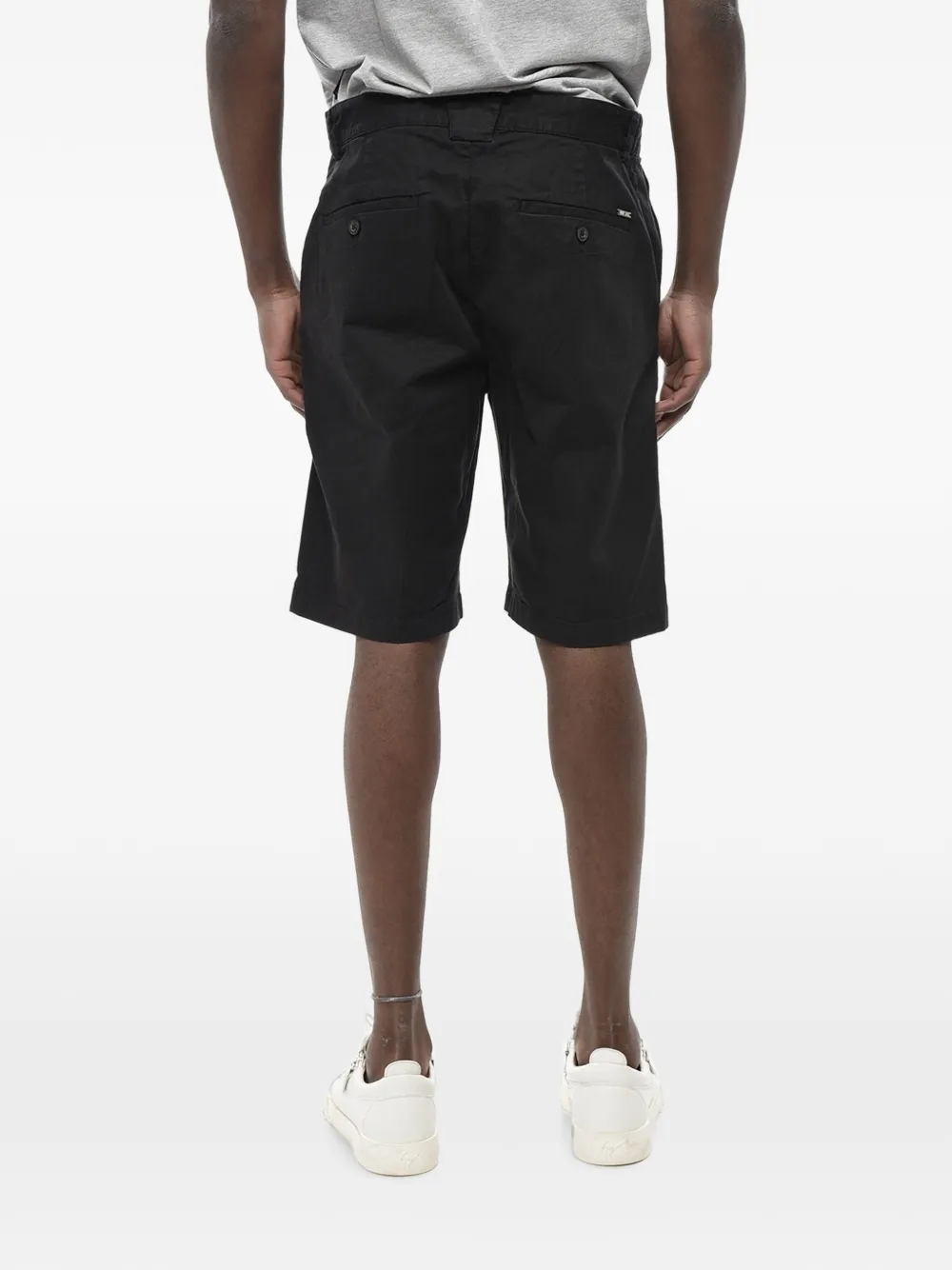 Diesel belt-loop shorts Zwart