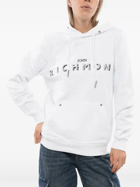 John Richmond Betto embroidered-logo hoodie