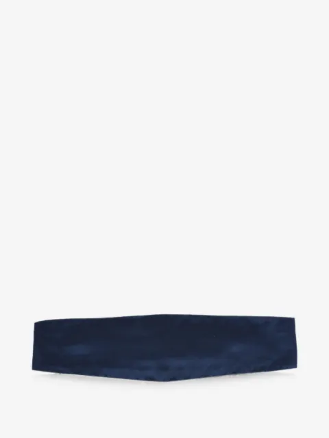 Corneliani solid silk cummerbund