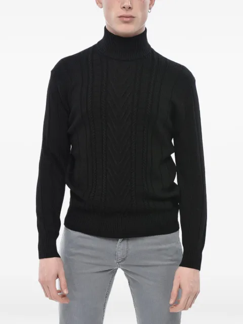 Paolo Pecora cable-knit turtleneck sweater
