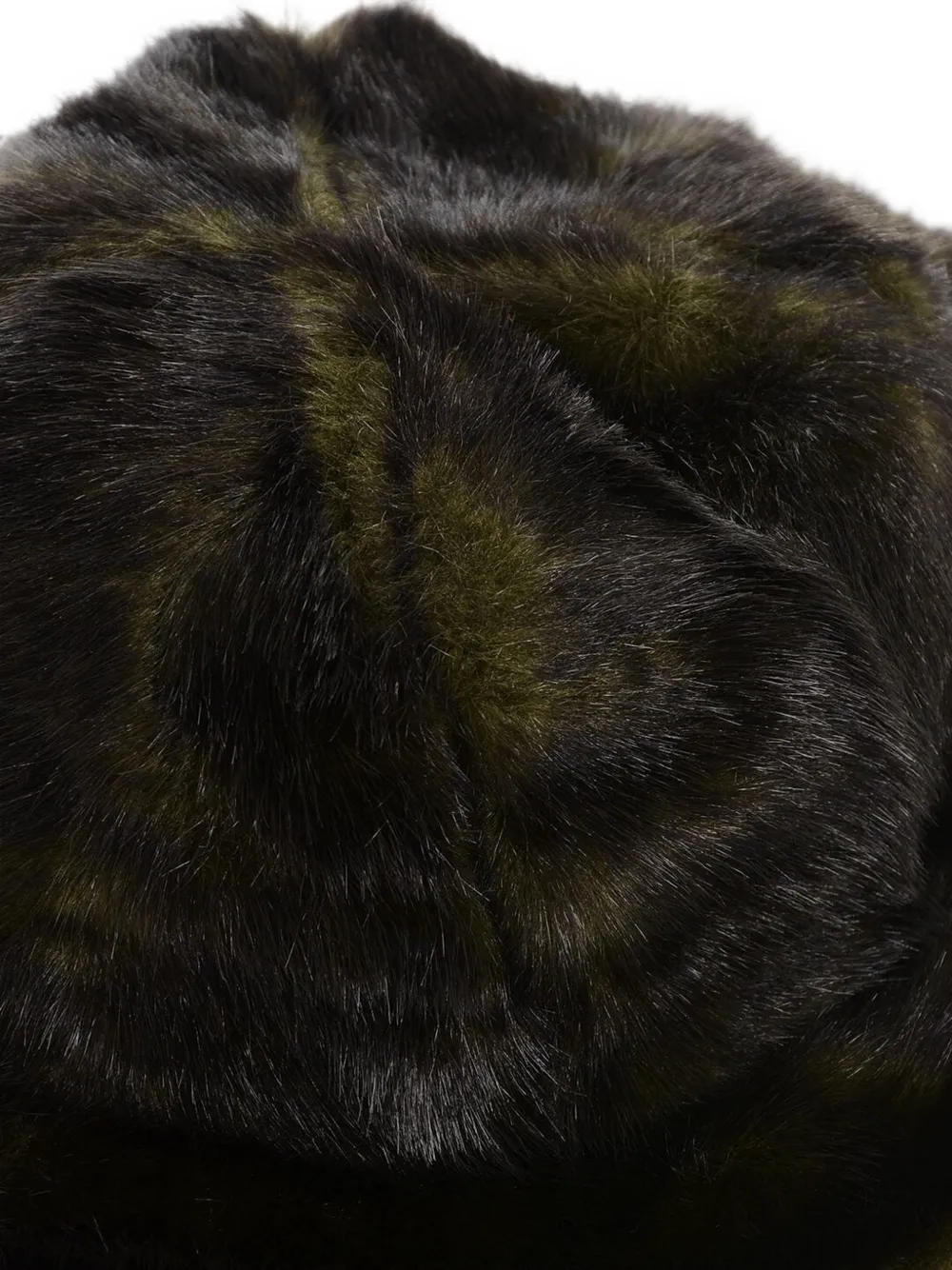 DSQUARED2 faux-fur bucket hat Groen