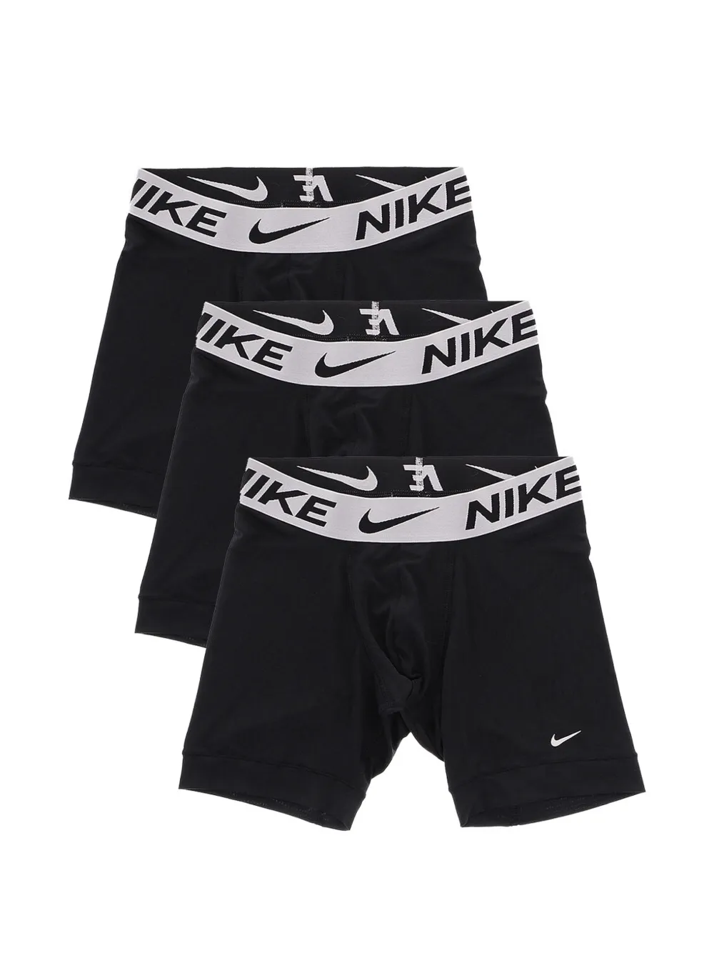 Nike Dri-fit Essential Micro Boxer Briefs Set (set Of Three) In Black