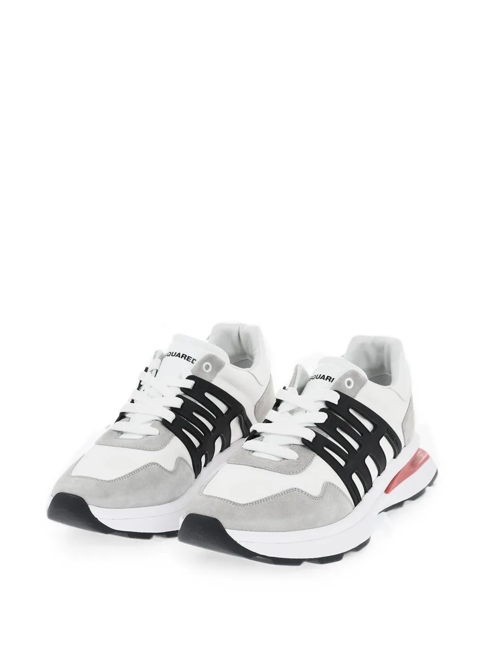 DSQUARED2 Slash panelled sneakers Wit