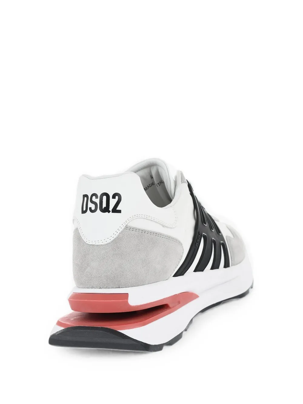 DSQUARED2 Slash panelled sneakers Wit