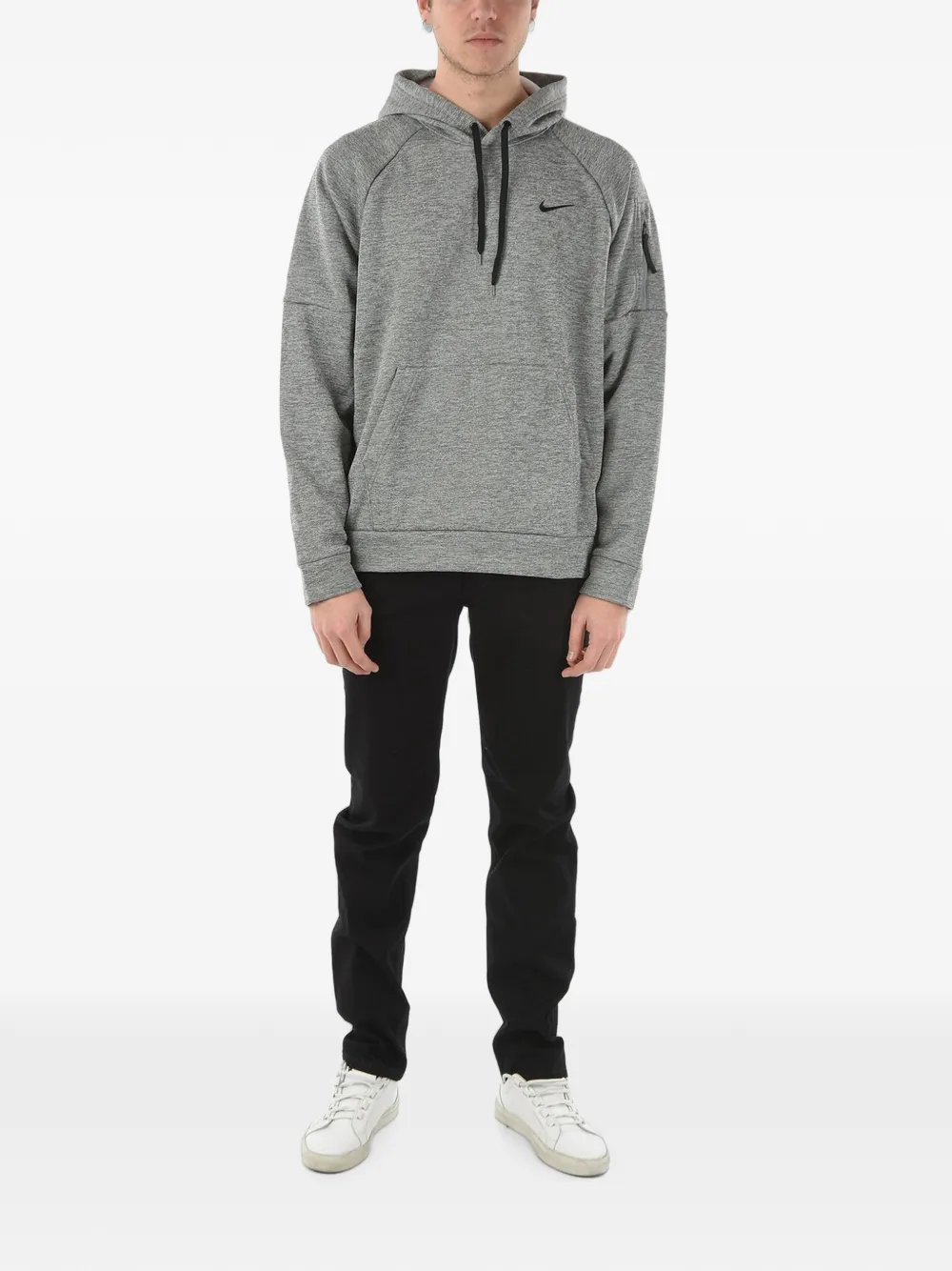 Nike Therma-Fit hoodie met ritszak Grijs