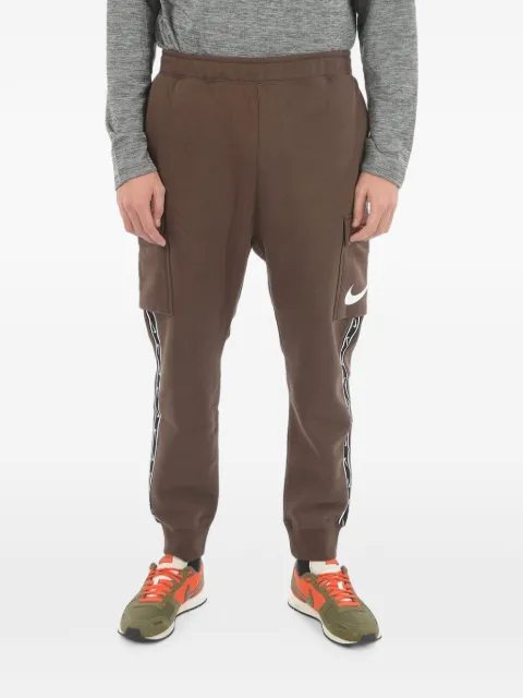 Nike logo-stripe cargo pants