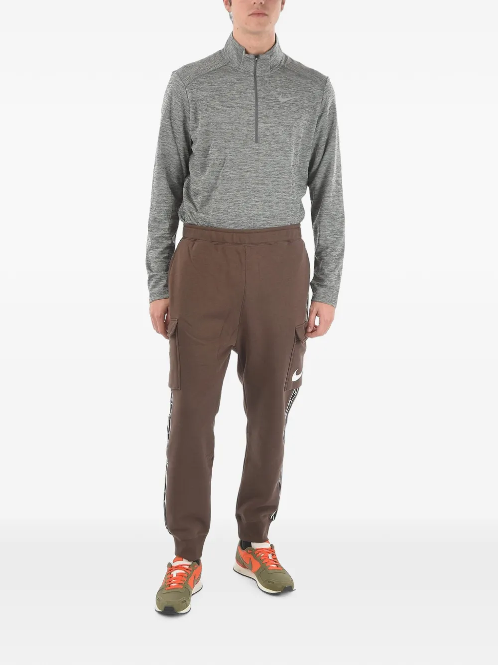 Nike logo-stripe cargo pants Bruin