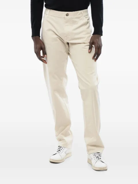 Corneliani Lazise five-pocket cotton trousers