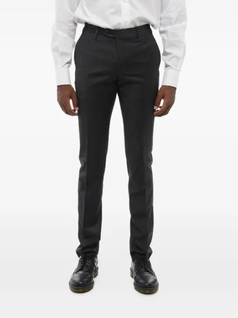 Corneliani 아카데미 핀스트라이프 패턴 팬츠