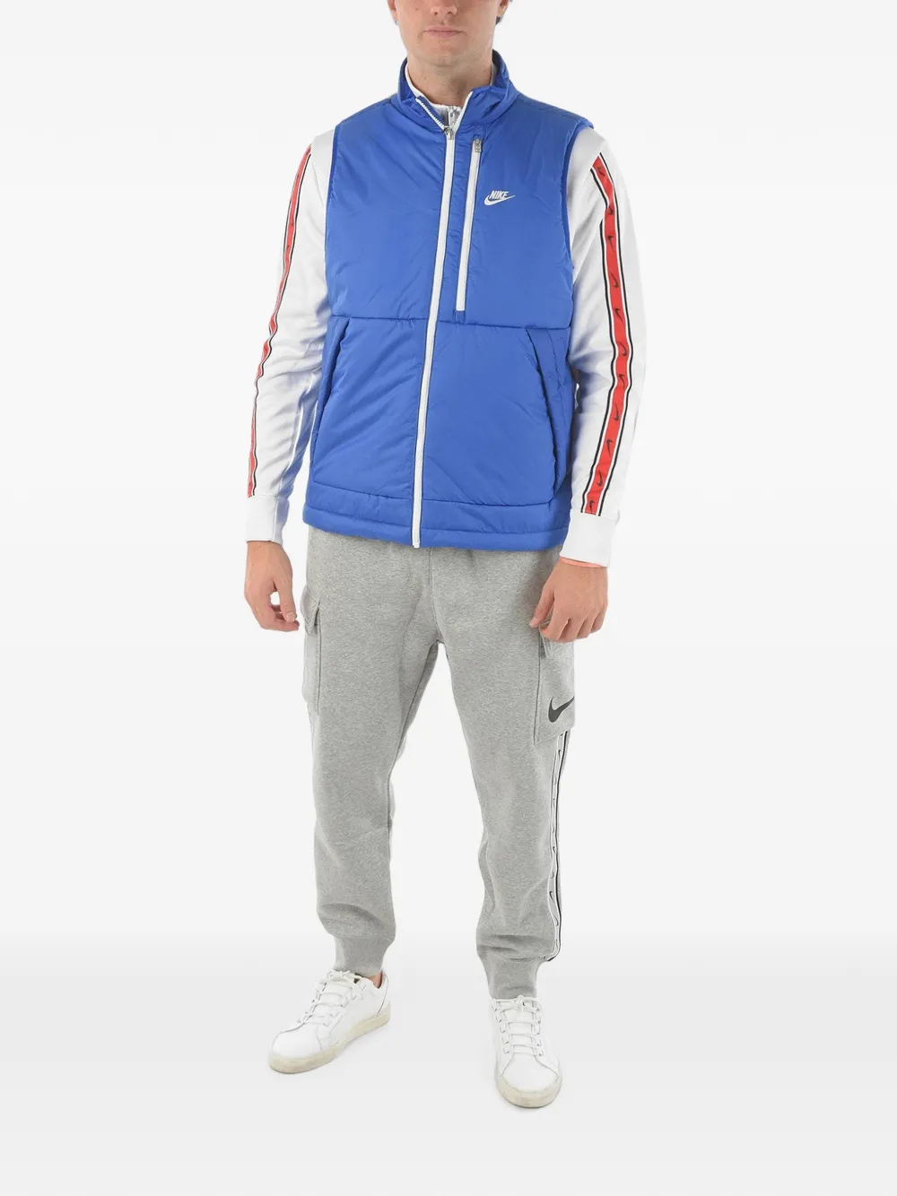 Nike Therma-FIT padded gilet Blauw