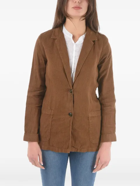 Woolrich pinstriped single-breasted blazer
