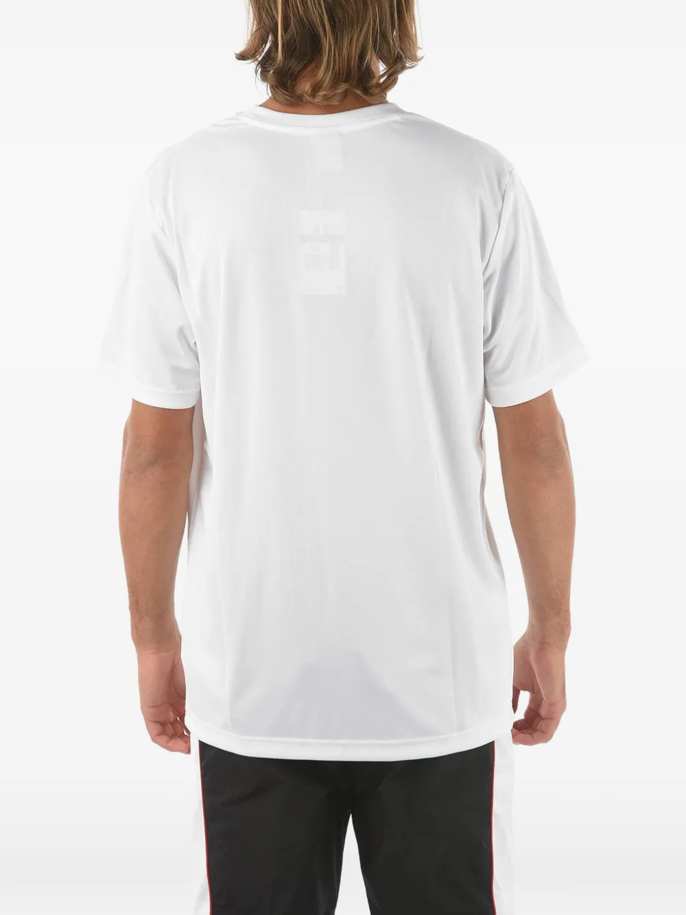 Nike logo-print T-shirt Wit