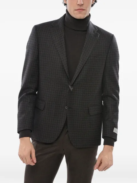 Corneliani checked blazer