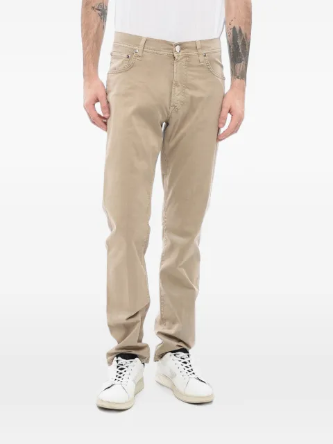 Corneliani five-pocket trousers