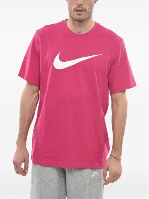 Nike Swoosh logo-print cotton T-shirt