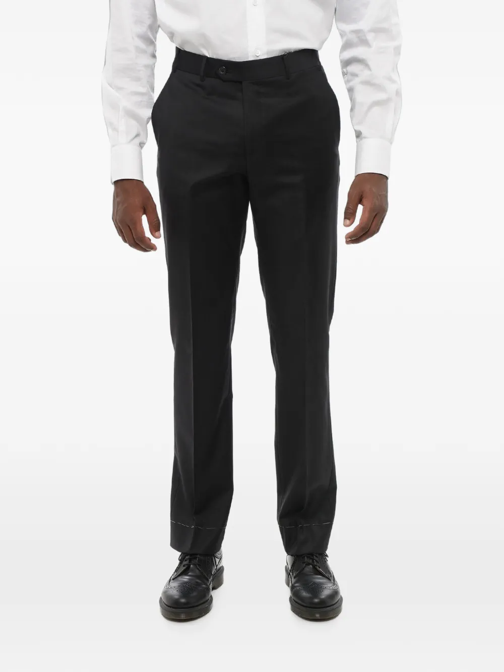 Corneliani Mantua virgin wool trousers - Schwarz