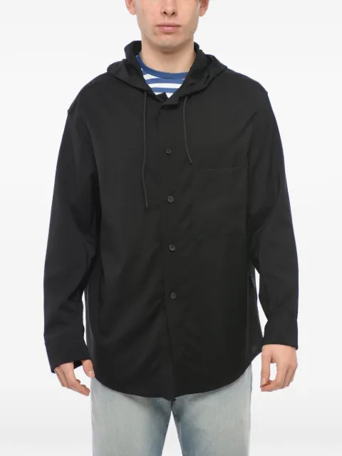Hevo hooded chest-pocket lightweight jacket 