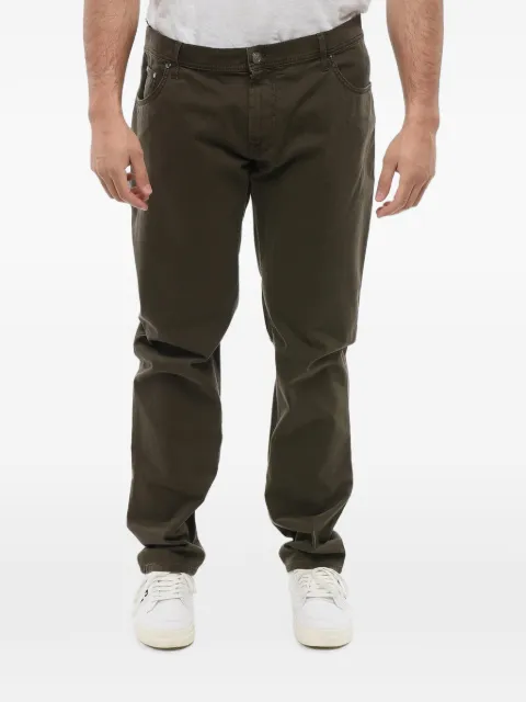 Corneliani five-pocket trousers