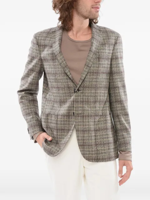 Corneliani patterned wool blazer