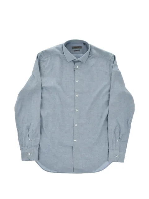 Corneliani Italian-collar slim-fit shirt