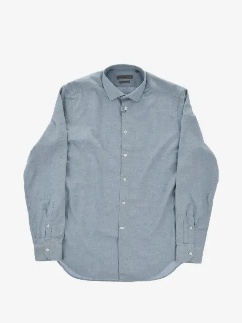 Corneliani Italian-collar slim-fit shirt