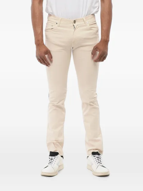 Corneliani five-pocket trousers