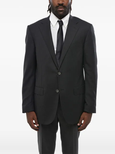 Corneliani single-breasted wool blazer