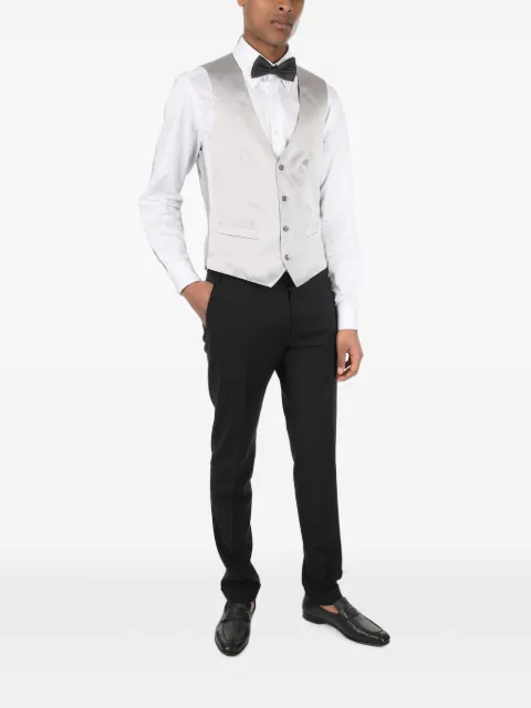 Corneliani silk martingale waistcoat