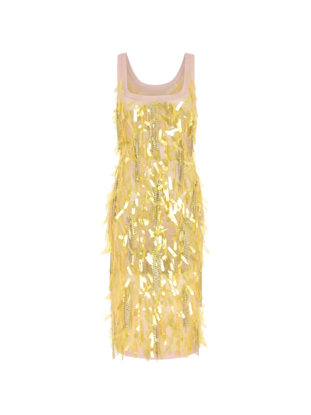 16Arlington Shani midi dress - Giallo