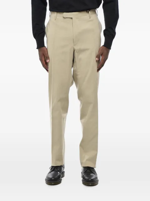 Corneliani pantalones de vestir con pinzas