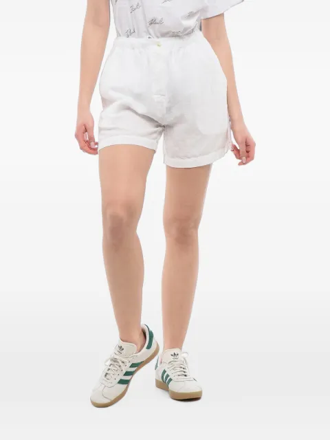 Finamore 1925 Napoli white shorts