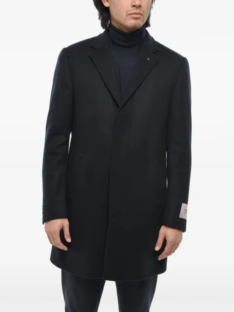 Corneliani notch-lapel single-breasted coat
