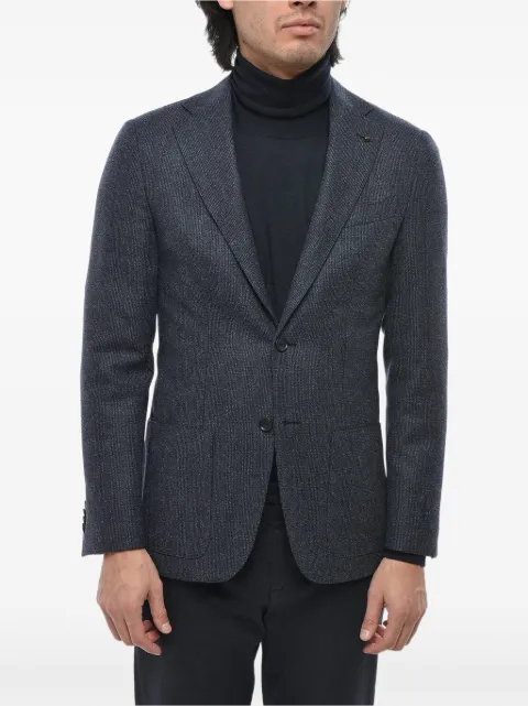 Corneliani blazer en laine vierge à simple boutonnage CC Collection
