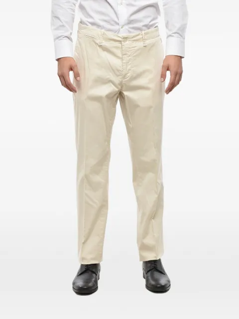 Corneliani pantalones rectos con botones