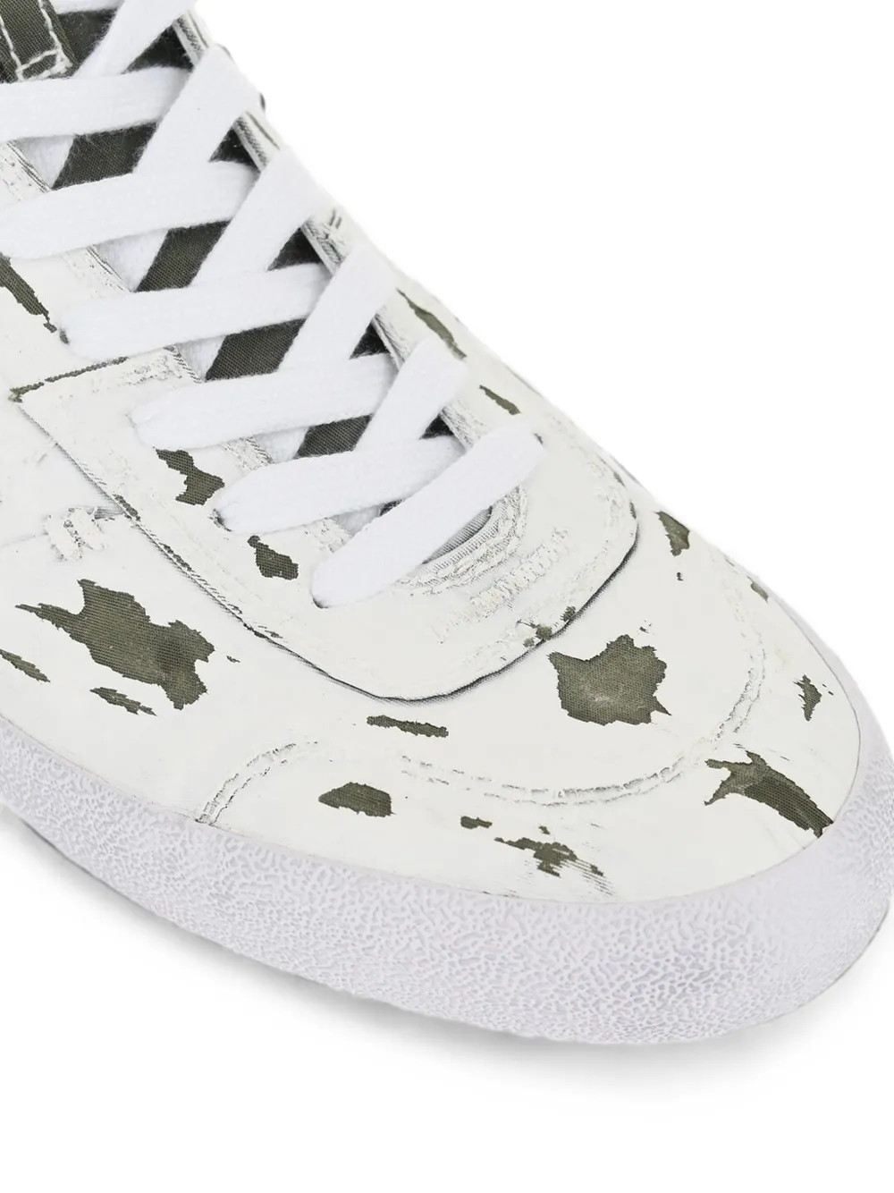 Diesel S-LEROJI MID logo-patch trainers Wit