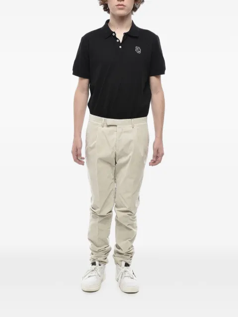Corneliani ribbed velour trousers