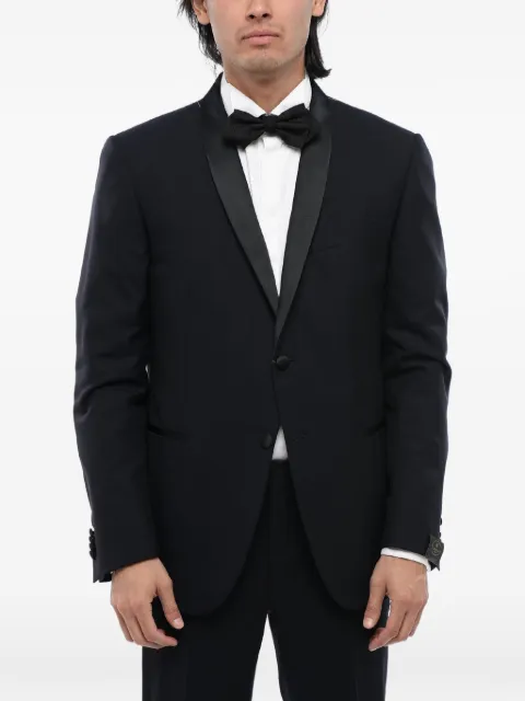 Corneliani Academy shawl-collar wool jacket