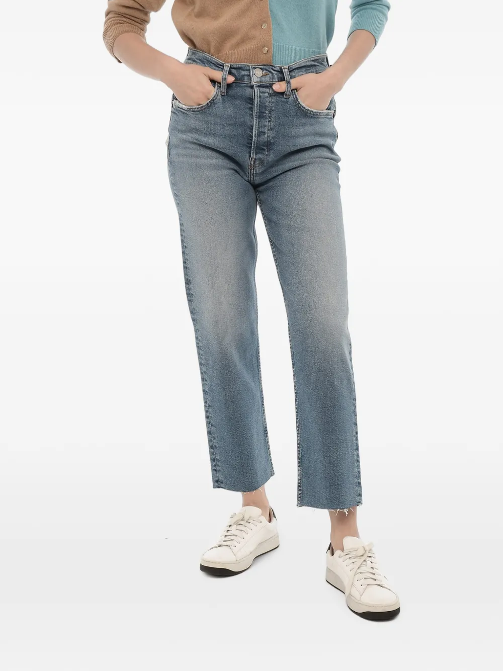 RE/DONE Stove Pipe jeans - Blau