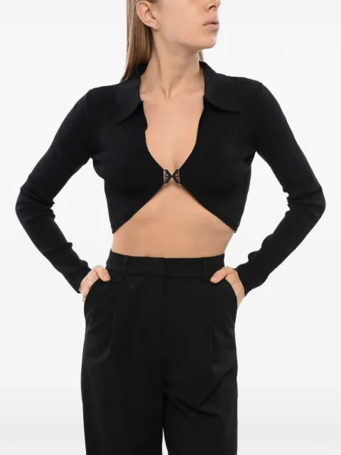 John Richmond cropped slim-fit cardigan
