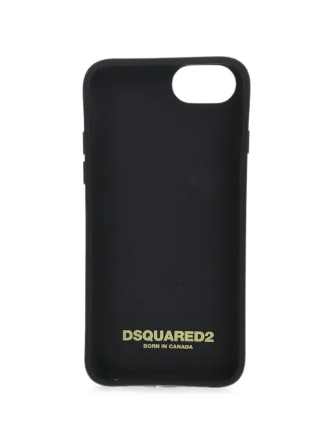 DSQUARED2 logo-print iPhone 8 Plus phone case