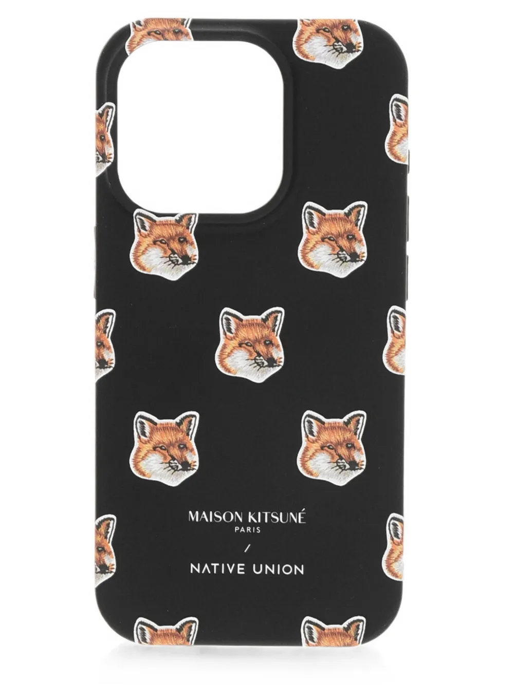 Maison Kitsuné フォックスヘッド iPhone 13 ミニケース | ブラック